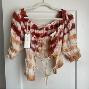 Jen’s Pirate Booty Lina Tie Dye Top